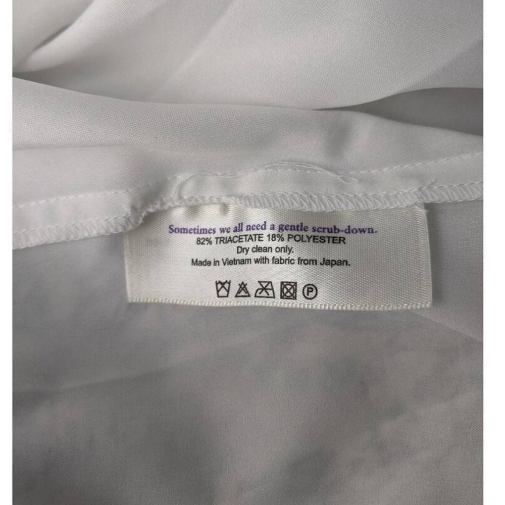 NWT MM LAFLEUR Townsend Top in Indigo Marble. Women’s Size L - Picture 8 of 8